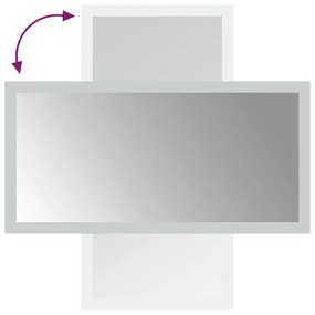 Oglinda de baie cu LED, 20x40 cm 1, 20 x 40 cm