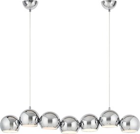 Markslöjd 109168 - Lustră suspendată CUPOLO 7xE14/40W/230V, crom lucios