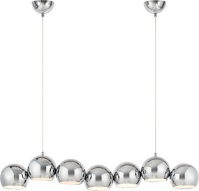 Markslöjd 109168 - Lustră suspendată CUPOLO 7xE14/40W/230V, crom lucios
