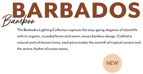 Plafoniera Eco, Bambus, Barbados natural/brown 35cm