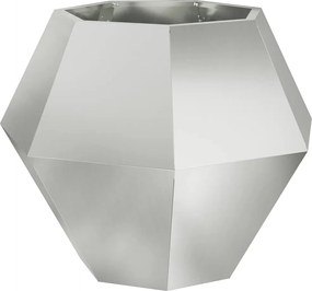 vidaXL Jardinieră Argintiu 75 x 75 x 60 cm Oțel Galvanizat