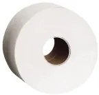 Hârtie igienică 2 straturi 26 cm 220 m - 6 role, albă