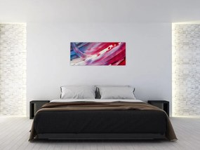 Tablou - culorile rozalbaste (120x50 cm)