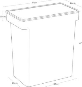Recipient pentru hrana câinelui 25 l Tower – YAMAZAKI