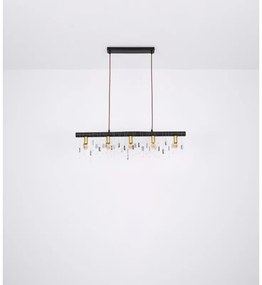 Lustra suspendata design modern Kira I negru