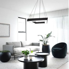 Lustră LED pe cablu LED/40W/230V 4000K 60x60 cm