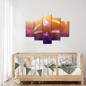 Tablou - Fluture roz (150x105 cm)