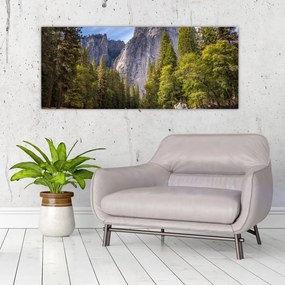 Tablou - Sub Piatra Yosemite (120x50 cm), în 40 de alte dimensiuni noi