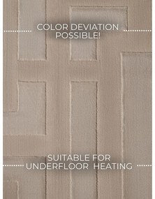 Covor bej 120x170 cm Perles Onyx – Elle Decoration