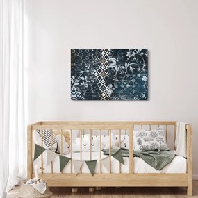 Tablou - Decorațiuni flori (90x60 cm)