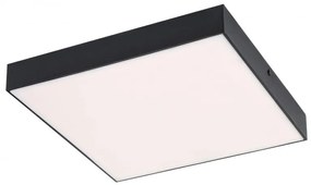 Plafoniera LED slim de exterior IP44 Tartu negru 30cm