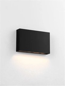 Aplica LED iluminat exterior ambiental IP65 YOKO negru