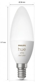 PHILIPS HUEWCA 5.3W B39 E14 EU 1P