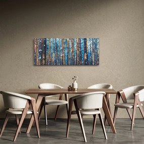 Tablou - Pădurea iarna (120x50 cm)