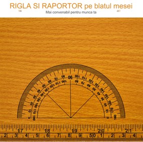 HOMCOM Masa de lucru pliabila cu rigla rapotor cadru din otel rezistent galben negru Sarcina maxima 100kg 100 x 60 x 75.5 cm