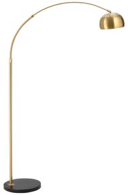 Lampa de podea cu abajur, 30x100x167cm, aurie HOMCOM | Aosom RO