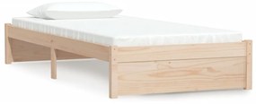 814934 vidaXL Cadru de pat, 90x200 cm, lemn masiv