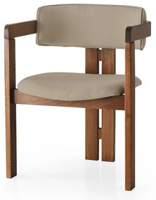 Scaun de sufragerie CO Mink and Walnut