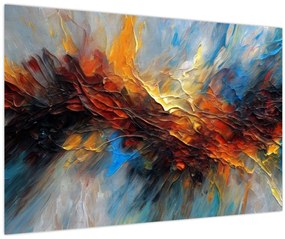 Tablou - Textura culorii (90x60 cm)