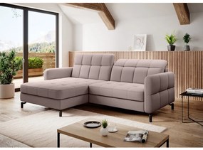 Canapea extensibila cu spatiu pentru depozitare, 225x105x160 cm, Lorelle L03, Eltap (Culoare: Bordeaux / Rivera 59)