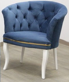 Set canapea Milano Relax 2+1, Homs textil albastru