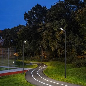 BRILAGI - Lampă stradală LED URBANLIGHT pentru exterior, 50W, 230V, neagră, IP65
