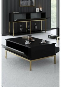 Măsuță de cafea Lord Black and Gold