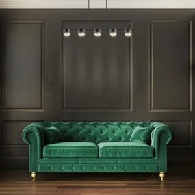 Lustră LED pe cablu MIRELLA 5xGX53/6W/230V negru