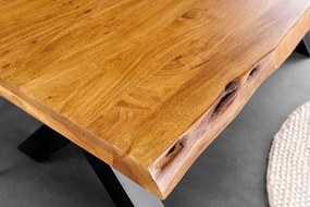 Masa design industrial vintage Mammut X 200cm, salcam A-6043787 VC