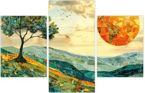 Tablou - Ilustrație peisaj (90x60 cm)