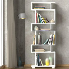 Bloc de bibliotecă alb