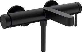 Baterie cada - dus Hansgrohe Finoris negru monocomanda