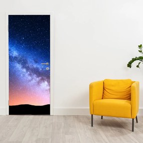 Fototapet pentru ușă - Frumusețea stelelor (95x205cm)