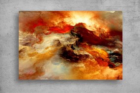 Tapet Premium Canvas - Pictura multicolora abstracta