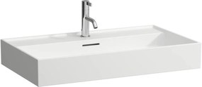 Laufen Kartell lavoar 80x46 cm dreptunghiular clasică-mobilier alb H8103367571041