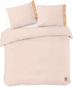 Reducere Lenjerie de pat din bumbac ÉCLAT roz deschis II.calitate Dimensiune lenjerie de pat: 2 buc 60 x 70 cm | 200 x 220 cm