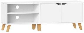 Comodă TV BASTOR, albă