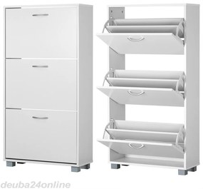 Deuba Dulap pantofi 115x60x24 cm - alb