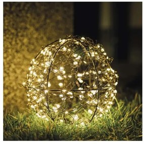 Decorațiune de Crăciun cu 200x LED, 230 V, diametru 20 cm