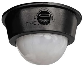 Proiector LED solar cu senzor TOMI LED/10W/7,4V 1800 mAh IP44 negru