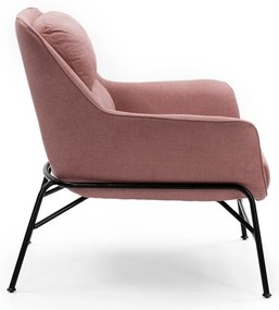 Fotoliu Teulat Sadira, roz coral