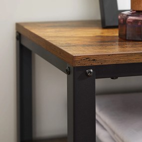 Comoda TV TAYLOR 140x40 cm, maro rustic