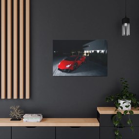 Tablou Canvas Red Lambourghini 120x80 cm