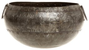 Vas decorativ din zinc antichizat, Grimaud