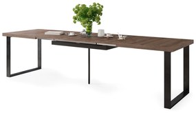 AVELLA Stejar Maro - MASĂ LOFT PENTRU SALON / DINING EXTENSIBILĂ PÂNĂ LA 3,1 m!