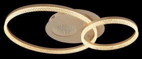 Globo 48480-30 - Plafonieră LED SANFORD LED/30W/230V 3000K 70x50 cm bej