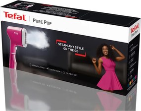 Fier de călcat cu abur Tefal DT2023F0, 1300 W, 70 ml, 20 g/min, indicator de pregătire, oprire automată, roz