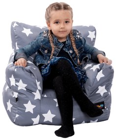 Fotoliu puf Buff Beauty (gri + alb). 1028902