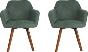 Set - 2 scaune de dining AVENBERG NORD - verde
