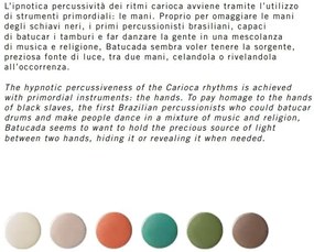 Veioza design italian realizata manual din ceramica BATUCADA
